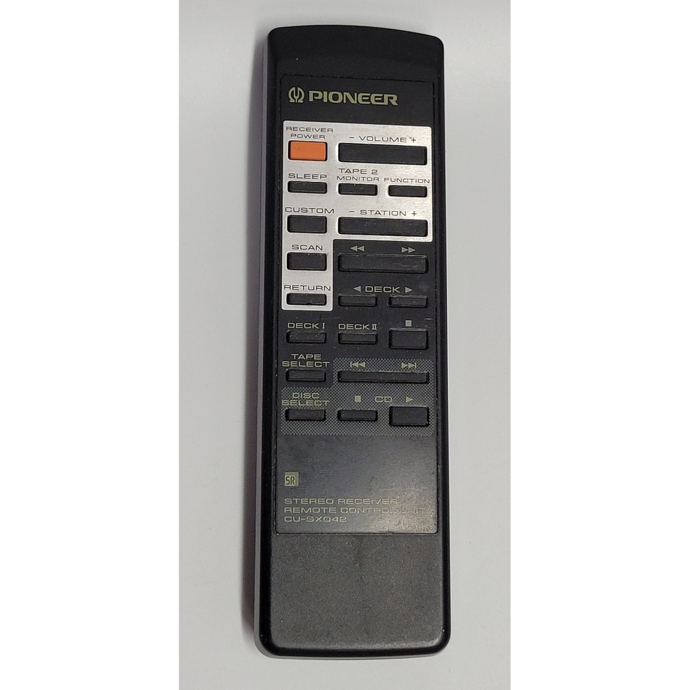 Pioneer CU-SX042 Stereo Receiver Remote Control Unit SR System